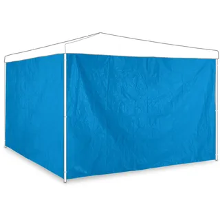Relaxdays Seitenteile für Pavillon 2 Stück 2 x 3 m Blau