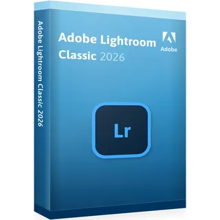 Adobe Lightroom Classic 2026 | Vollversion | Kein Abo | Windows