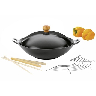 Kela Wok-Set Asia 5-teilig 36 cm