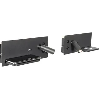 QAZQA Riza (inkl. LED) schwarz