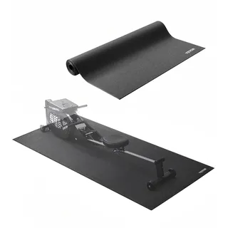 Vevor Laufbandmatte für Teppichboden Bodenschutzmatte (760 x 1525 mm) für Sportgeräte 6 mm dick, Trainingsgerätematte für Laufbänder Heimtrainer Liegeräder, hochdichter PVC-Bodenschutz