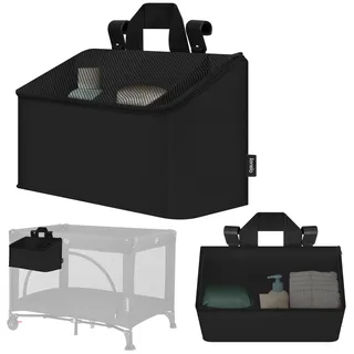lionelo Sidepocket Medium Kinderbett-Organizer, Hängender Bett-Organizer | Wickeltisch, Windeln, Babytücher, Für Kinderzimmer, 43x15x23 cm