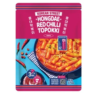 KOREAN STREET Topokki, süß und scharf 163g