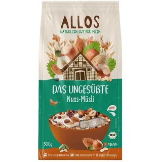 Allos Ungesüßte Nuss-Müsli bio