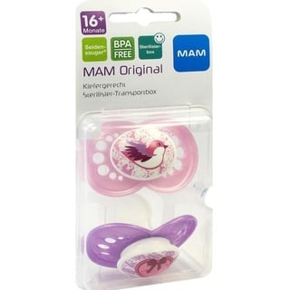 Mam Baby Original Silikon 16+ 2 Stk. sortiert