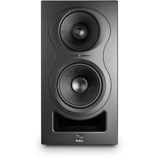 Kali Audio IN-5 Nahfeldmonitor, Studio-Lautsprecher (3 Weg System mit koaxialem Mittel-/Hochtöner, mit ausgeklügeltem Bassreflex-System, verzerrungsarmer und transparenter Sound), schwarz