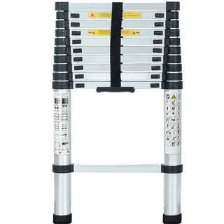 EAXUS Teleskopleiter 3,2 m 11 Sprossen