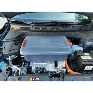 Frunk mit Halterung Unterkonstruktion Box Motorraum kompatibel Hyundai Kona Elektro Kia E-Soul E Soul 2020-2023