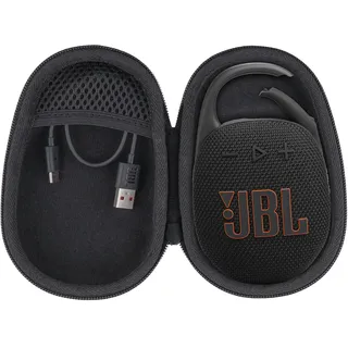 co2CREA Hart Reise Schutz Hülle Etui Tasche für JBL Clip 5 /JBL Clip 4 / JBL Clip 4 Eco Tragbare Bluetooth Lautsprecher,Nur Tasche