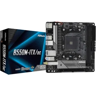 ASRock B550M-ITX/ac Mini-ITX Mainboard Sockel AM4
