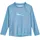 Unisex Kinder Langarmshirt Rash-Guard-Shirt Lang Blau Hai 62-68