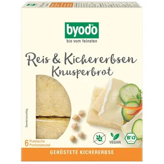 Byodo Reis und Kichererbsen Knusperbrot bio