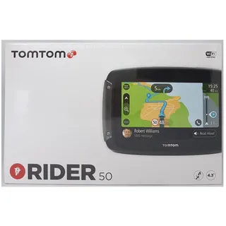 TomTom Rider 50 Motorrad-Navi 4,3 Zoll Westeuropa 23 Länder