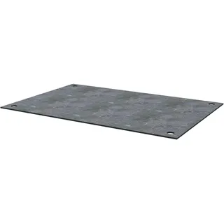 Schake Überfahrplatten Stahl 1,25 m x 2,5 m Silber
