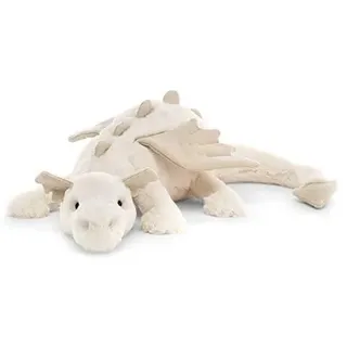 Jellycat SNOW DRAGON Soft Plush Kinder Gift Plüschtier Spielzeug Toy
