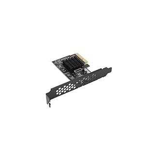 PCIe auf USB 3.0 Gen 2 Erweiterungskarte, 20 Gbit/s USB 3.2 Gen 2 Erweiterungskarte, PCI Express 4X auf Typ C Front A Key/Typ E Panel Adapter für Win 10/11 32/64 Bit, OS X