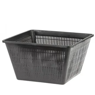 OASE Teichpflanzkorb 23 x 23 cm Kunststoff, eckig, schwarz