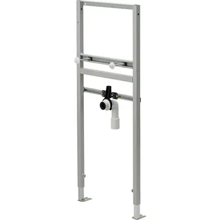 Viega Eco 8180.61 Waschtisch-Element 670986 Bauhöhe 1130 mm, Stahl pulverbeschichtet, für Waschtisch mit Einlocharmatur