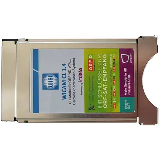 Wisi CI-Modul + ORF-Karte  Wicam CL