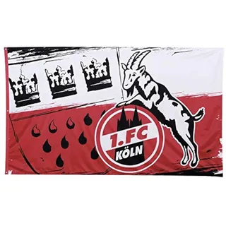 1. FC Köln Fahne 1. FC Köln Hissfahne Flagge