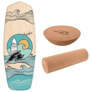 F2 Balance Board Tompstone 74x27cm Korkrolle