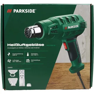 Crivit Parkside Heißluftgebläse PHLG 2000 G5 2000 W, mit ergonomischem Softgriff