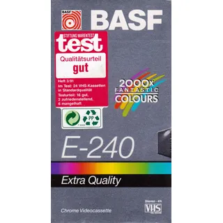 BASF E 240 EQ Video Kassette - 1 Stück