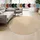 Ø 120 cm beige