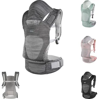 KIKKABOO Babytrage Mit Kapuze - Grey - One Size