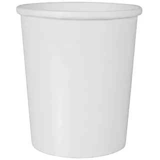 Papstar Starpak Suppenbecher, Pappe "To Go" rund weiss