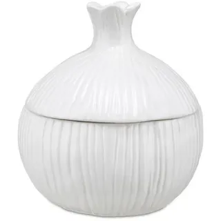 Zwiebeltopf, Mehrfarbig, Mehrfarbig, Mehrfarbig, Keramik, Rund, 14x16x14 cm, Küchenzubehör, Vorratsbehälter, Vorratsdosen