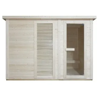 SANOTECHNIK Sauna Vaasa 4-6 Personen 310 x 230 x 219,5 cm