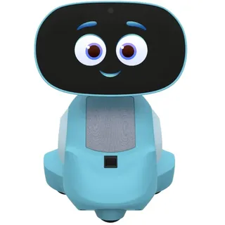 Miko 3: KI-basierter intelligenter Roboter für Kinder | STEM Lern- und Unterrichtsroboter mit Programmier-Apps + Coding apps + Unlimitierten Spielen + programmierbar Blau