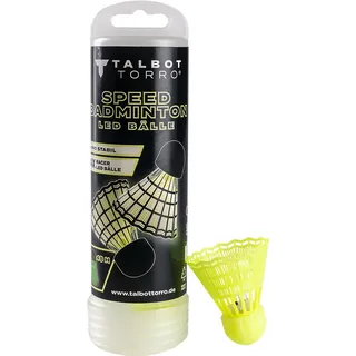 Donic Schildkröt Speed-Badminton-LED-Bälle 4er-Set