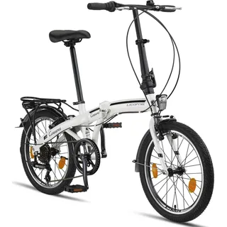 licorne bike gmbh Licorne Bike Conseres Premium Falt Bike in 20 Zoll - Fahrrad für Herren, Jungen, Mädchen und Damen - Shimano 6 Gang-Schaltung - Hollandfahrrad