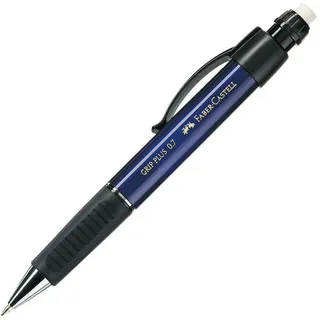 Faber-Castell Druckbleistift Grip Plus 0,7 mm Blau Metallic