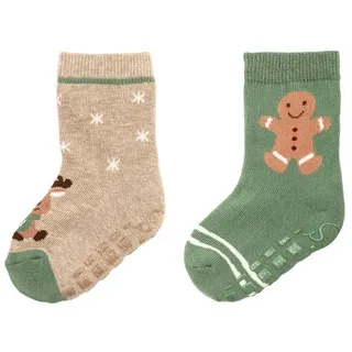 Sterntaler ABS Socken Doppelpack Weihnachtenen | 18