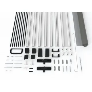 Hecht Fliegengittertür Master Slim Plus 120 x 240 cm weiß