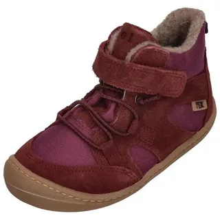 Koel Barefoot Kinder Übergangsschuhe Sneakers BEAU WOOL bordo - 20 EU