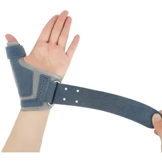 ZONADAH Handgelenkstütze mit Daumen-Handgelenk-Kompressionsgurt, Daumenschiene, Stabilisator, atmungsaktiv, perforierte Fingerstütze, unter Druck stehender Fingerschutz