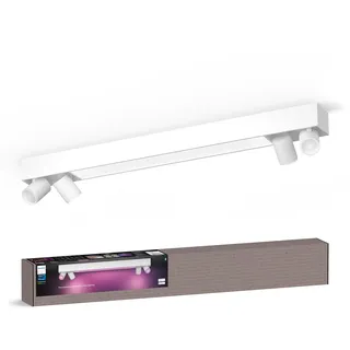 Philips Hue White & Color Ambiance Centris Deckenleuchte weiß • 4er-Spot