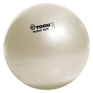 Togu Gymnastikball MyBall Soft 45 cm perlweiß,
