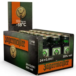 Jägermeister 24 x 0,04 l