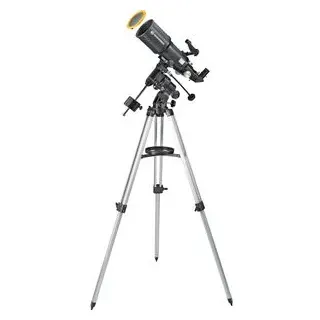 Bresser Polaris 102/460 EQ3 Linsenteleskop, äquatorial achromatische Vergrößerung 23 bis 345x