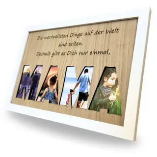 Beste Mama der Welt Geschenk | liebevolles Mama Geschenk zum Geburtstag | Geschenk für Mama & Mütter | Geschenk Mama Geburtstag | Für die beste Mama | Deko für Mamas Herz (weiß)