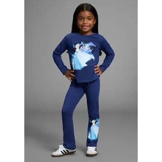 Kidsworld Langarmshirt & Leggings in marine, - Gr. 116/122,