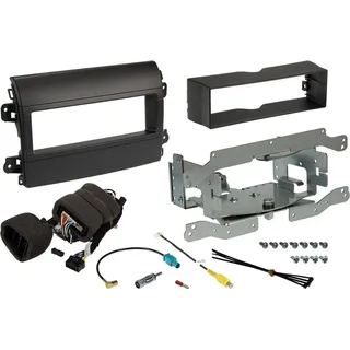 Alpine KIT-HALO-DU8S | Schwenkbarer Einbausatz für Fiat Ducato 8 für Alpine 1-DIN Halo Autoradios