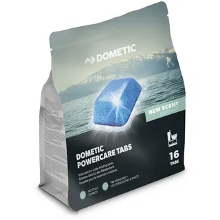 DOMETIC Green-Care Tabs fürs Camping-WC: Hochwirksamer Sanitär-Reiniger für die Chemie-Toilette. Zersetzt Fäkalien, verhindert unangenehme Gerüche, umwelt-schonende Alternative zu Sanitär-Flüssigkeit