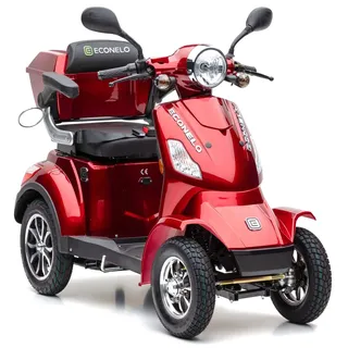 ECONELO E-Seniorenmobil Voltrixx 4-Rad 1000 Watt Rot