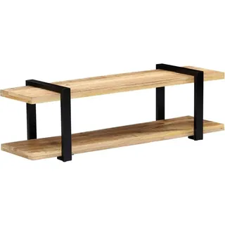 vidaXL TV-Schrank Lowboard 130 x 40 x 40 cm Braun Massivholz